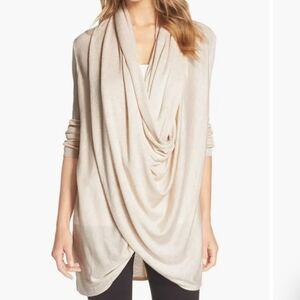 Pale Pink Nordstrom Lingerie Wrap Cardigan Large